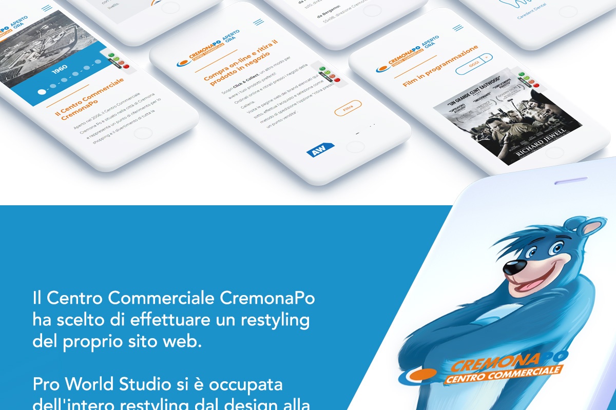 Centro Commerciale CremonaPo - Sito Web
